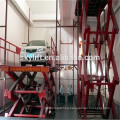 Hydraulic car lifting machine